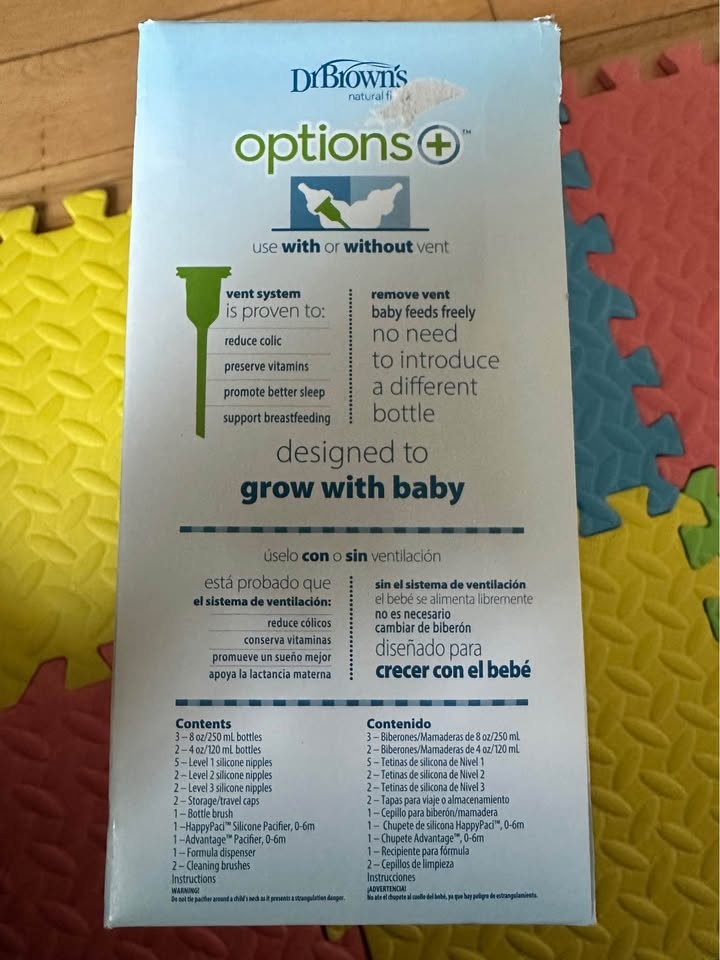 Dr. Brown's Anti-colic Baby Bottle Starter Set - photo 2