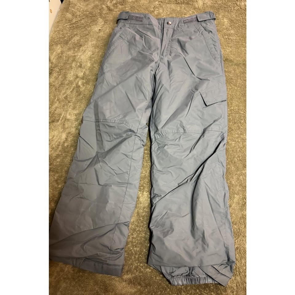 Columbia Kids Youth Medium Gray Ski Pants - Outgrown System