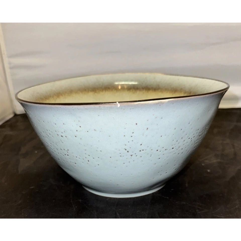 Miranda By Laurie Gates 9” Turquoise Brown Serving Bowl - photo 5