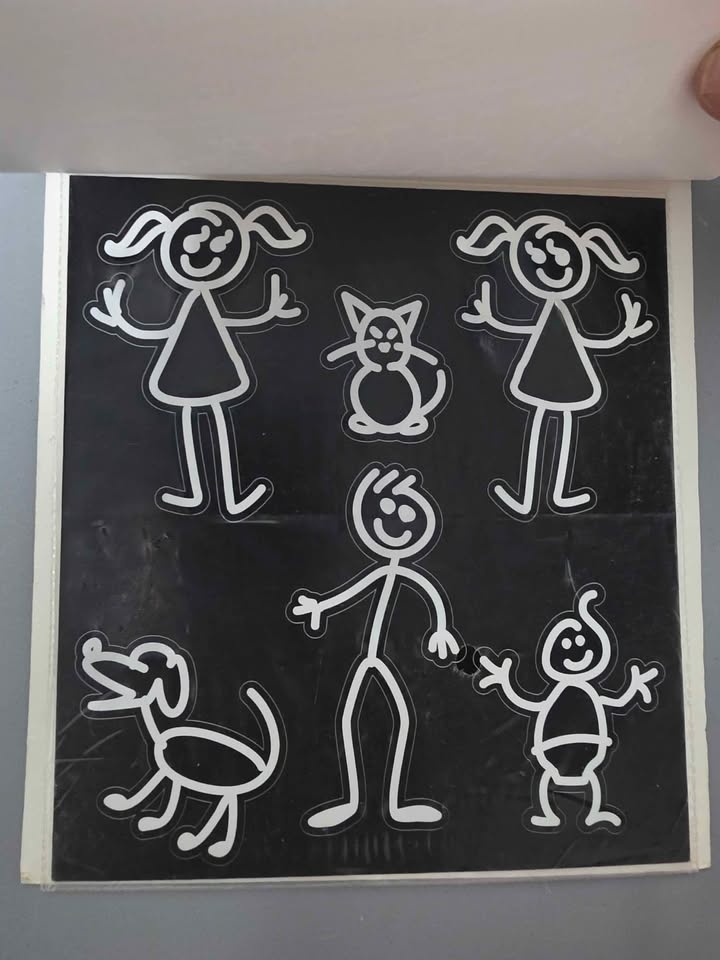 Car window Family Decals - photo 3