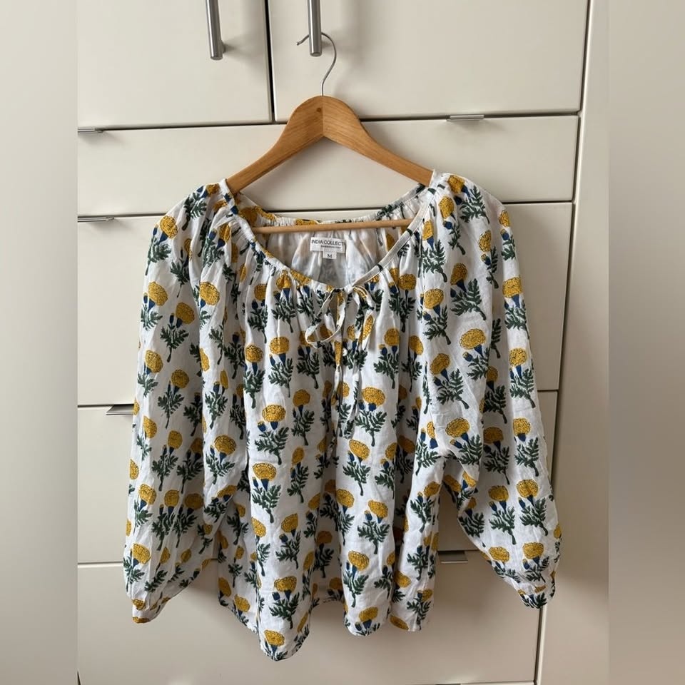 Emerson Fry India Collection Blouse - Size Medium - photo 2