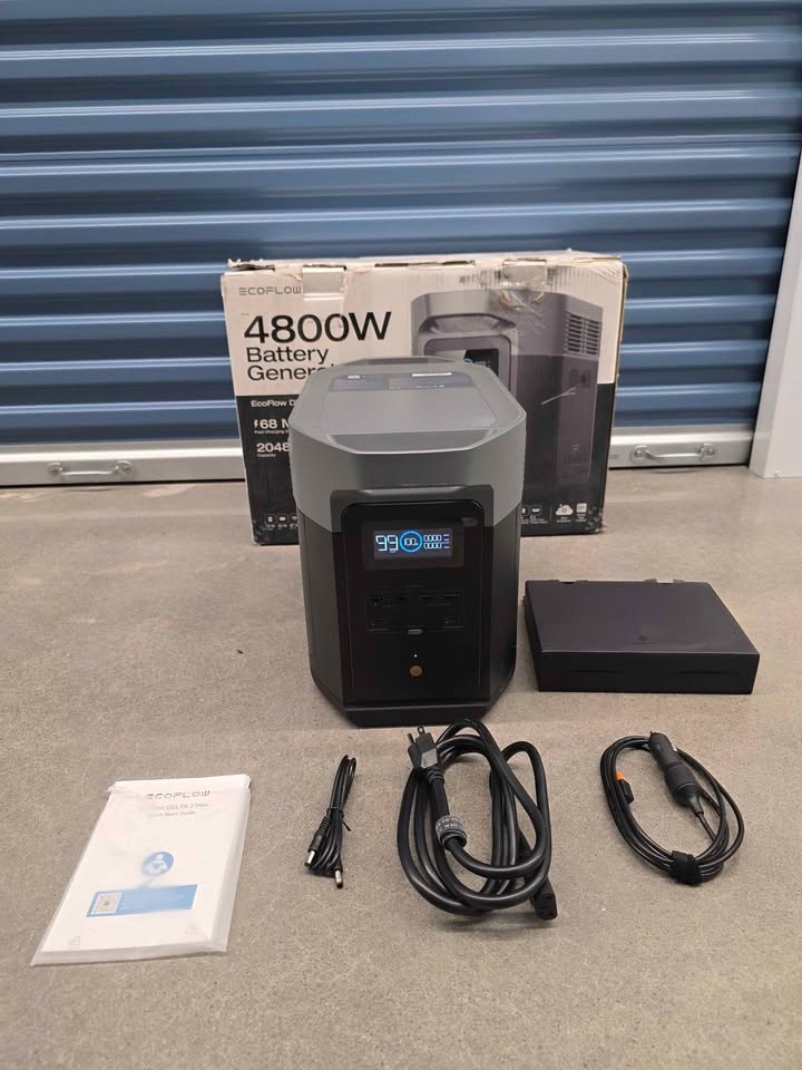 EcoFlow DELTA 2 Max – Open Box (Never Used)