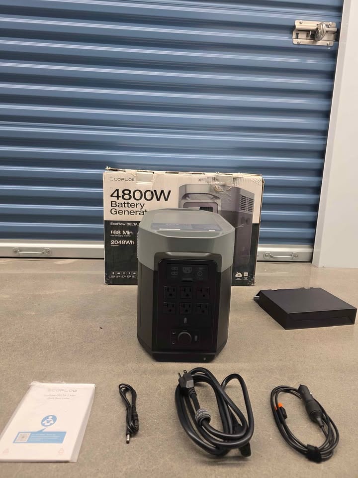 EcoFlow DELTA 2 Max – Open Box (Never Used) - photo 2