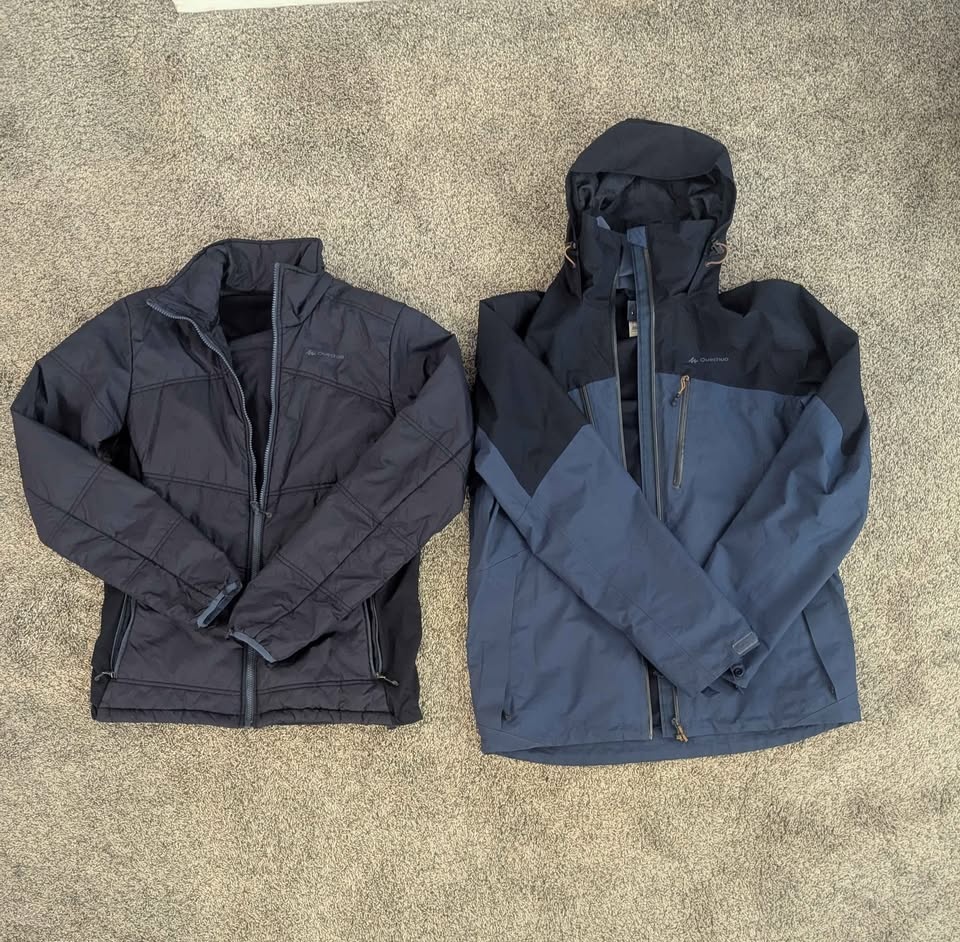 3 in 1 Winter / Rain Jacket Size M