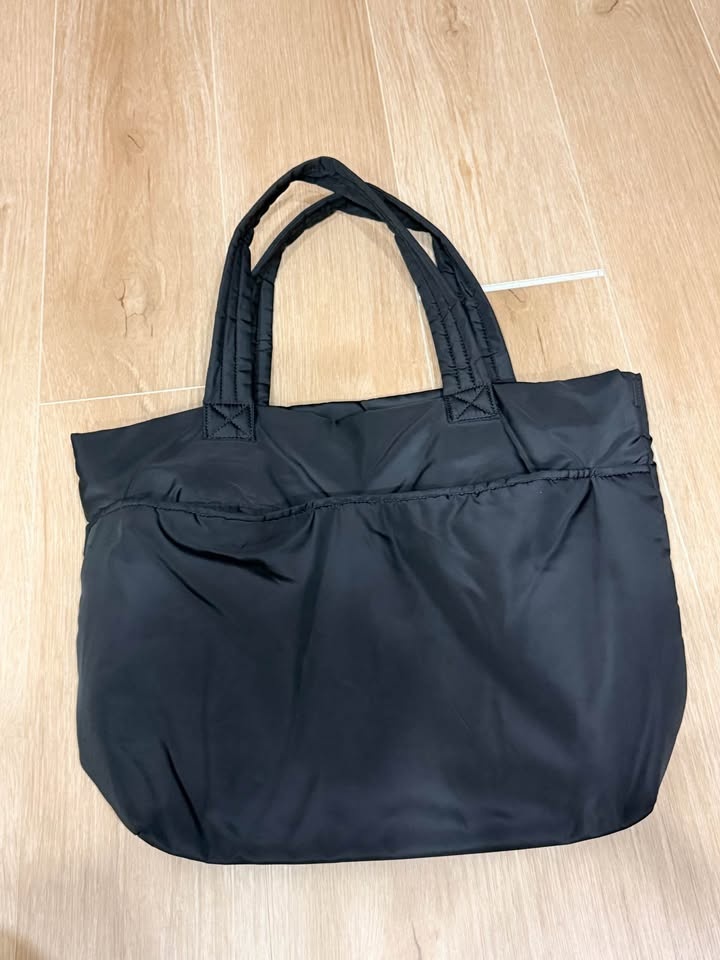 Black Tote Bag – Unisex, Like New - photo 4