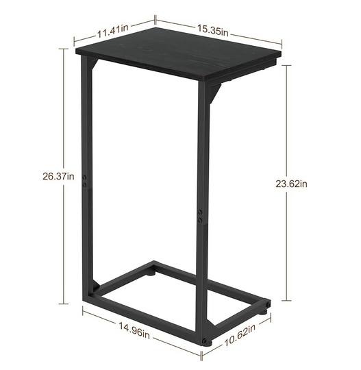 2 pcs NEW Slide-Under Side Tables / TV Trays - photo 2