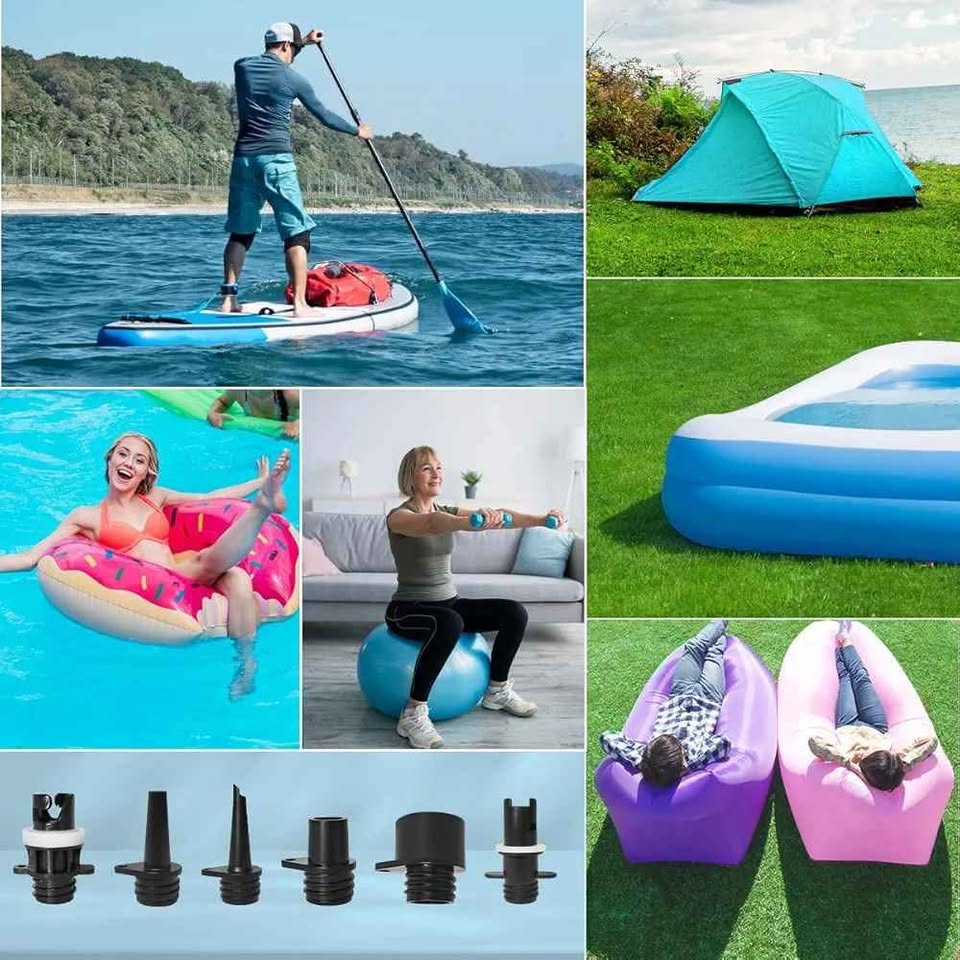 Fbsport Air Pump for Paddle Boards, Kayak, Tent, Blue - photo 5