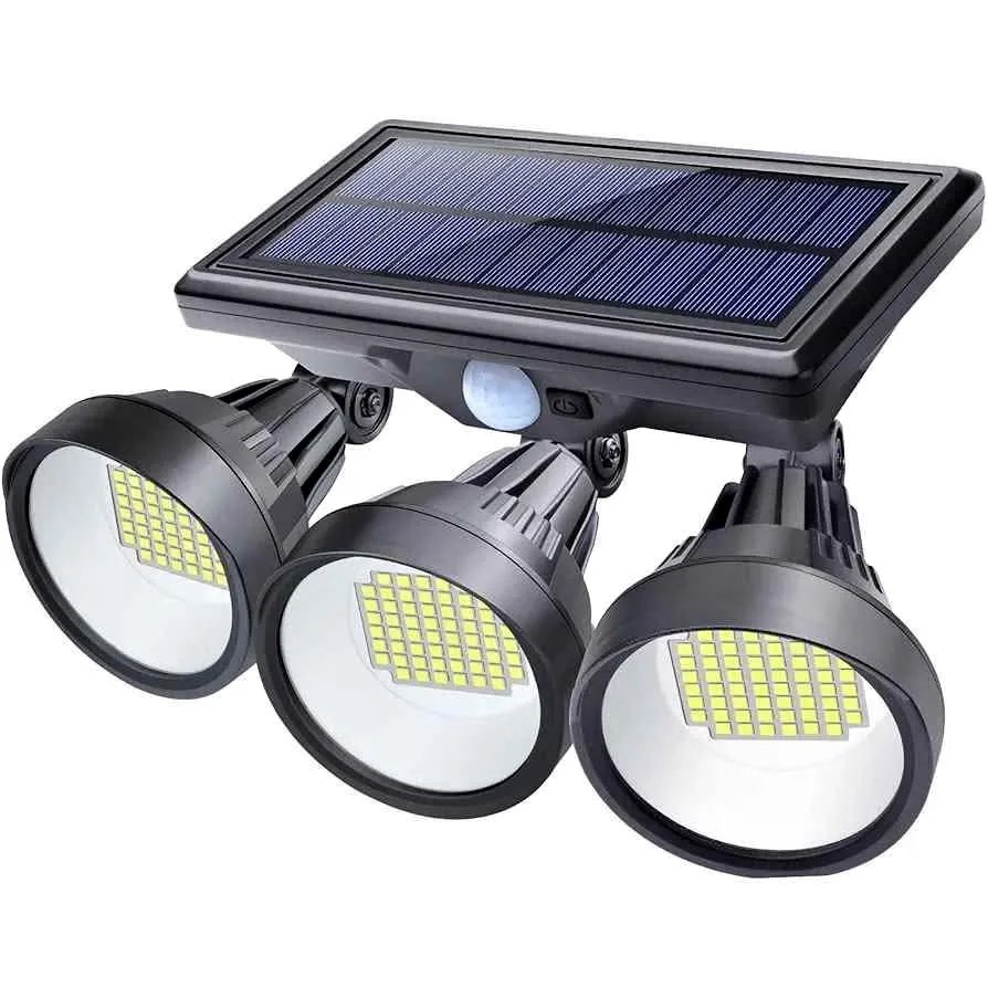 Kasonic Solar Outdoor Lights 3 head thumbnail
