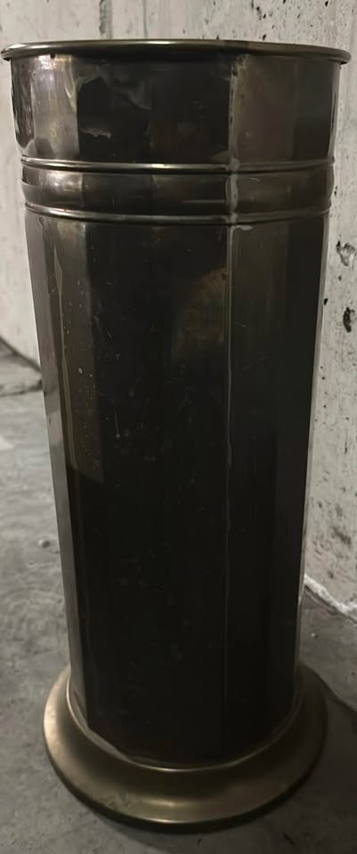 Tall Metal Floor Vase / Umbrella Stand - photo 2
