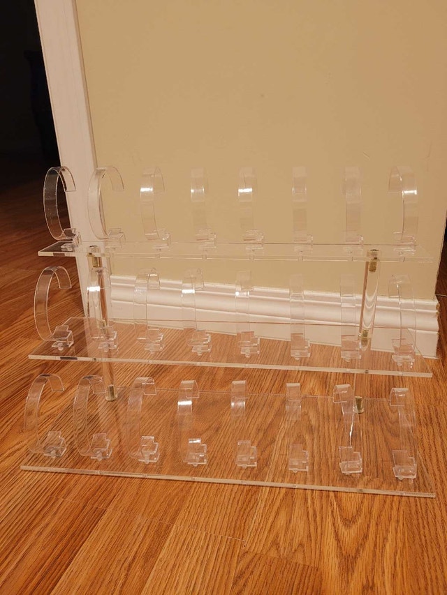 Brand New Clear 24 Watch Collection Display Stand