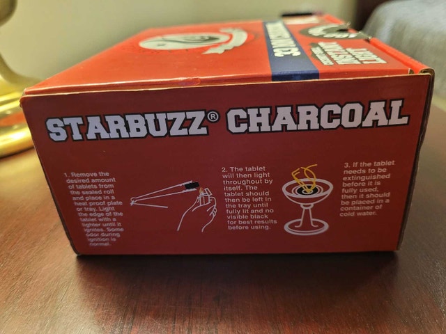 Starbuzz 33mm Coconut Shell Instant Light Charcoals - photo 4