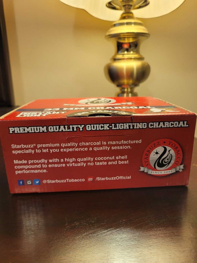 Starbuzz 33mm Coconut Shell Instant Light Charcoals - photo 5