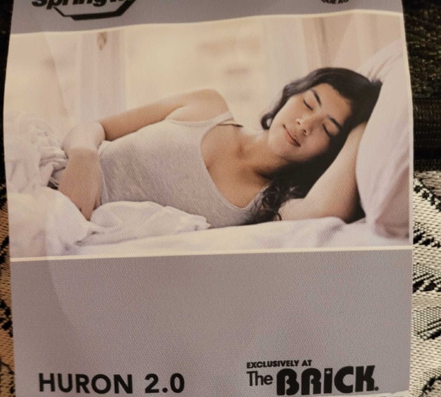 Brand New The Brick SpringWall Huron 2.0 EuroTop Queen Mattress - photo 2
