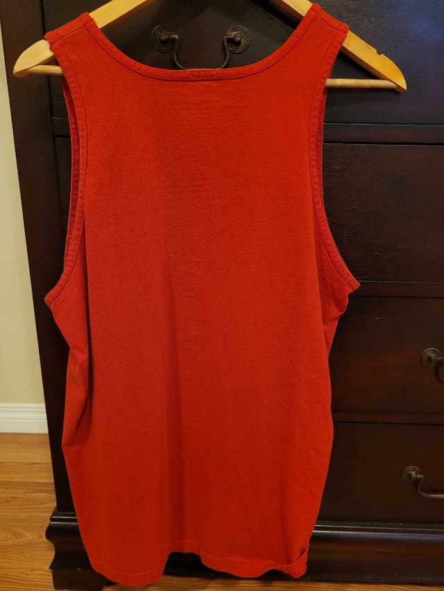 Men's Crooks & Castles Bold Red Tank Top Shirt Size Large - photo 2