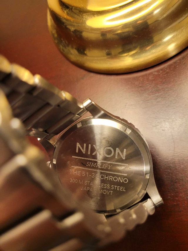 Rare Nixon 51-30 Chrono Men's Watch - photo 5