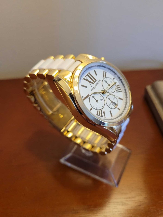 Brand New White & Gold Women's Watch - photo 3