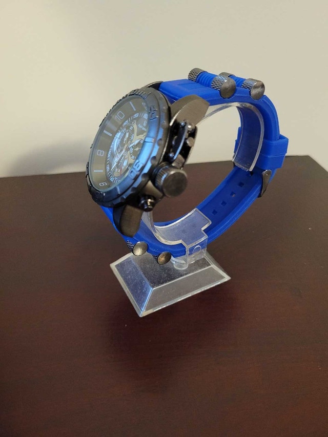 New Men's Blue V6 Super speed Watch - photo 2