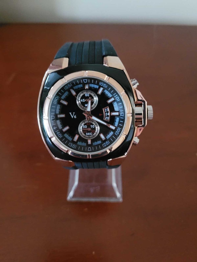 Brand New Rose Gold V6 Super Speed Men's Watch