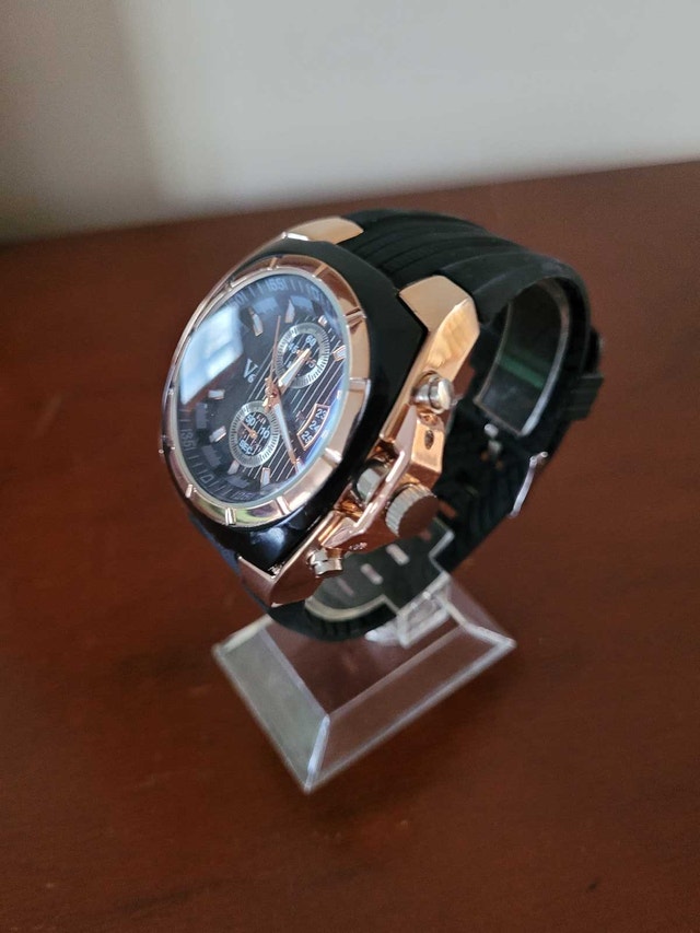 Brand New Rose Gold V6 Super Speed Men's Watch - photo 2