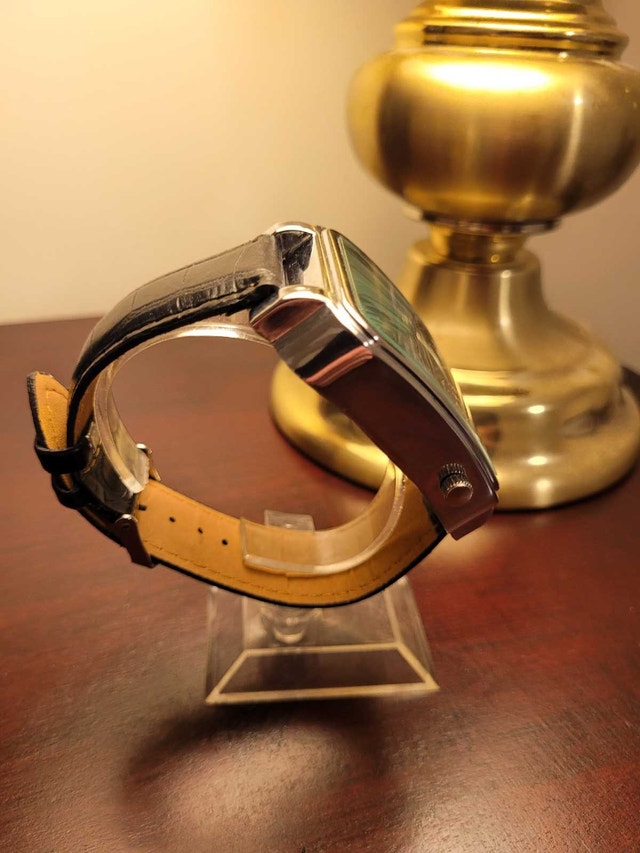 Brand New Black and Silver V6 Squared Men's Watch - photo 4