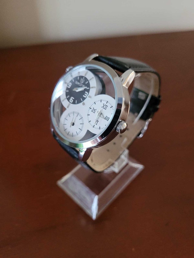 Brand New Skone Silver and White Multi-Dial Men's Watch - photo 2