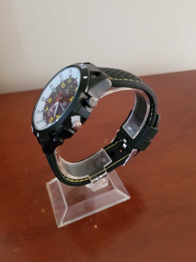 Brand New White & Yellow GT Grand Touring Men's Watch - photo 2