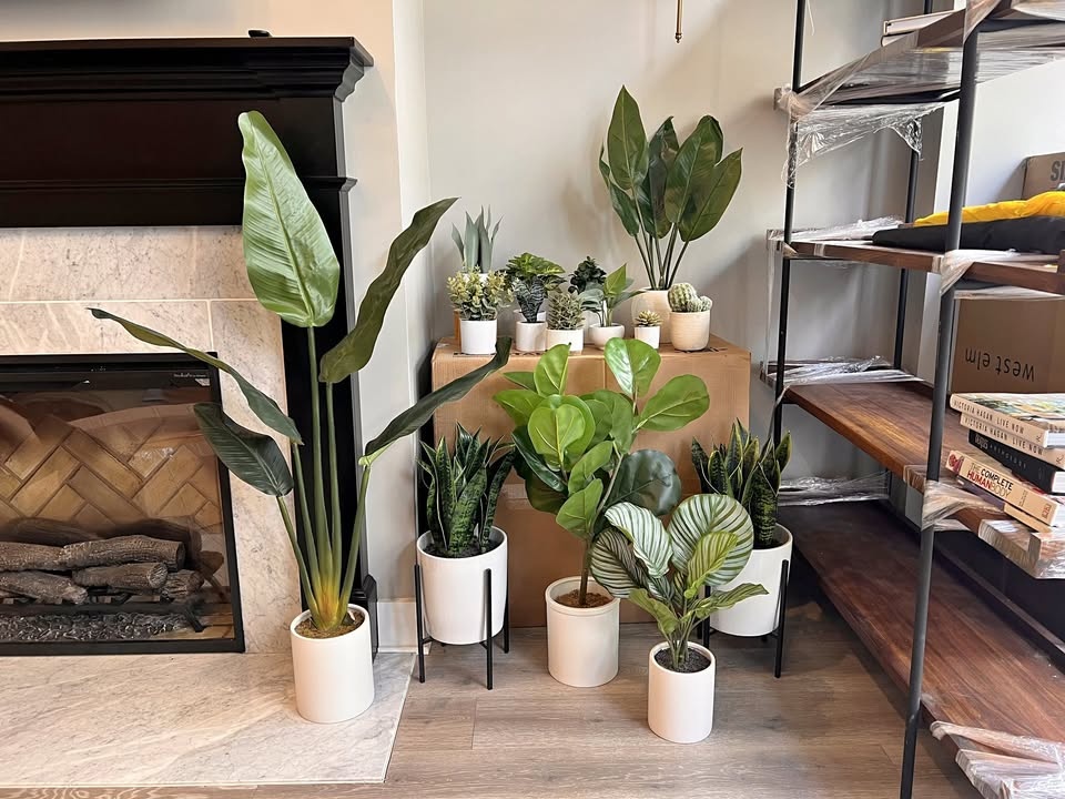 15-piece Assorted Faux House Plants