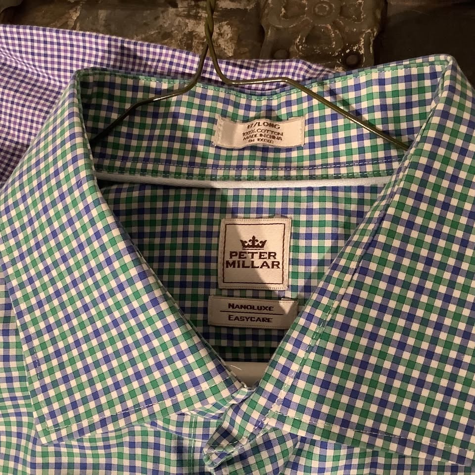Peter Millar Dress Shirts Sz 17 Long - $45 - photo 4