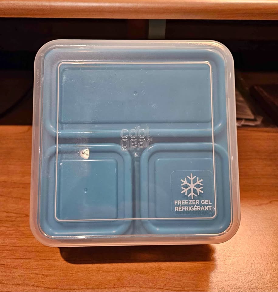 Expandable Cool Gear Lunch Container with Freezer Gel Insert