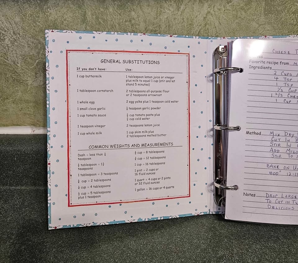 Homemade Recipe Book - photo 3