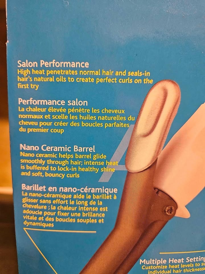1" Ceramic Styling Iron. BNIB Vidal Sassoon curling iron. - photo 4