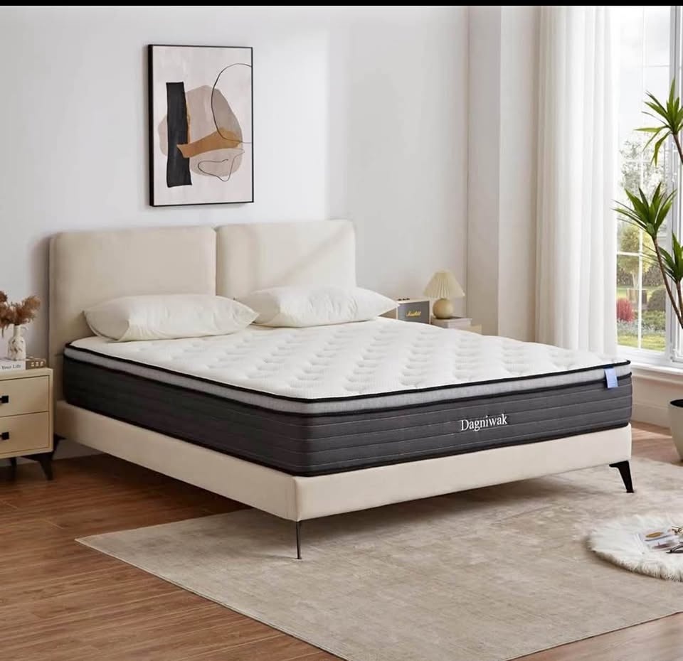 Full 12" mattress includes box spring