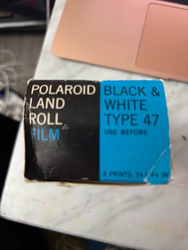 Vintage Polaroid Land Film Type 47 (Expired 1977) - Collectible - photo 3