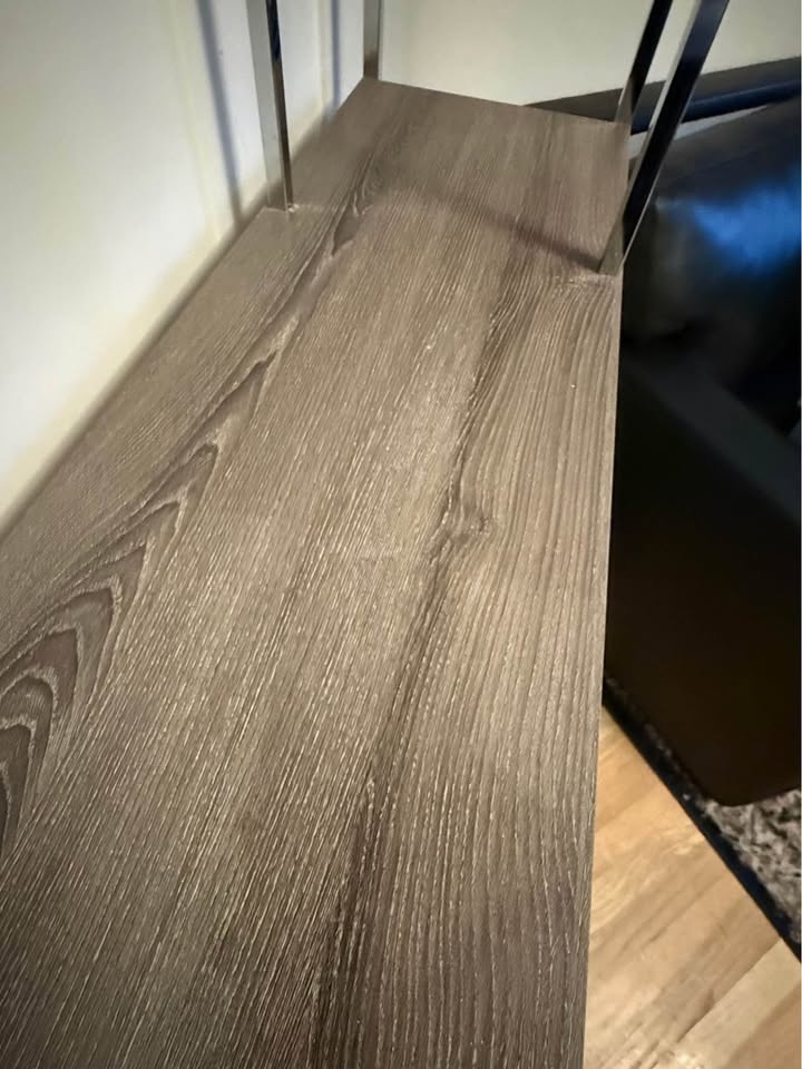 Silver & Wood Bookshelf - photo 3