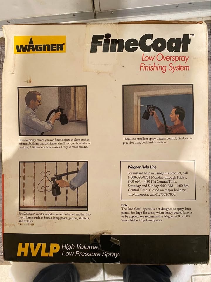 Wagner FineCoat Low Overspray Finishing System - photo 3