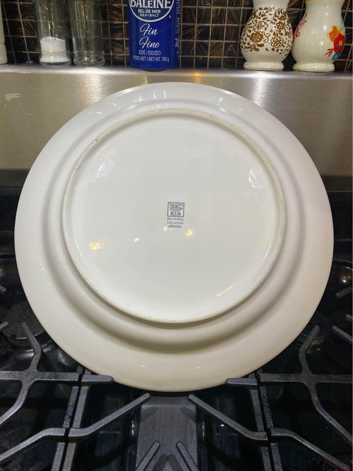 Tabletops Gallery Blanc De Blanc 16” Serving Dish - photo 2