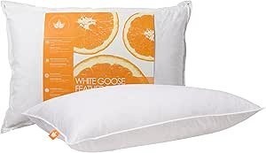 Canadian Down Medium Support Pillow - Standard Size