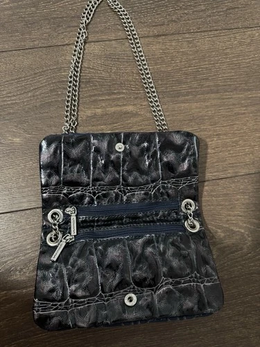 Guess Mini G Lux Denim Quilted Crossbody Bag - photo 4