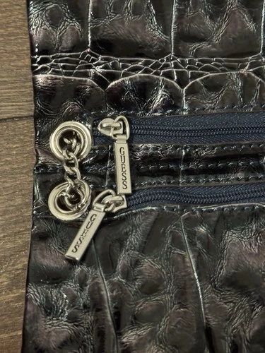 Guess Mini G Lux Denim Quilted Crossbody Bag - photo 5