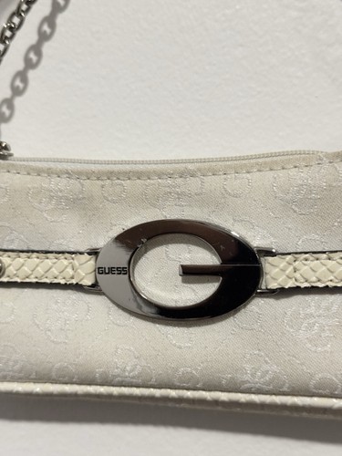 Vintage GUESS Y2K Monogram Mini Bag / Baguette - photo 3