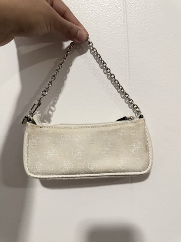 Vintage GUESS Y2K Monogram Mini Bag / Baguette - photo 4