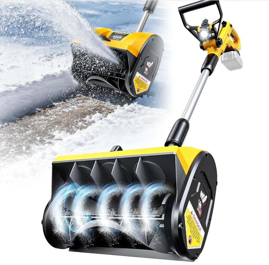 Cordless Snow Blower Lightweight Snow Thrower