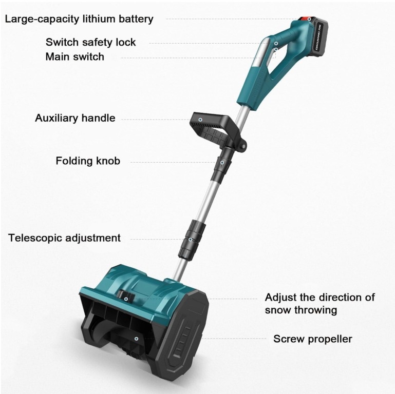 Cordless Electric Snow Shovel - New (Tool Only) - photo 5