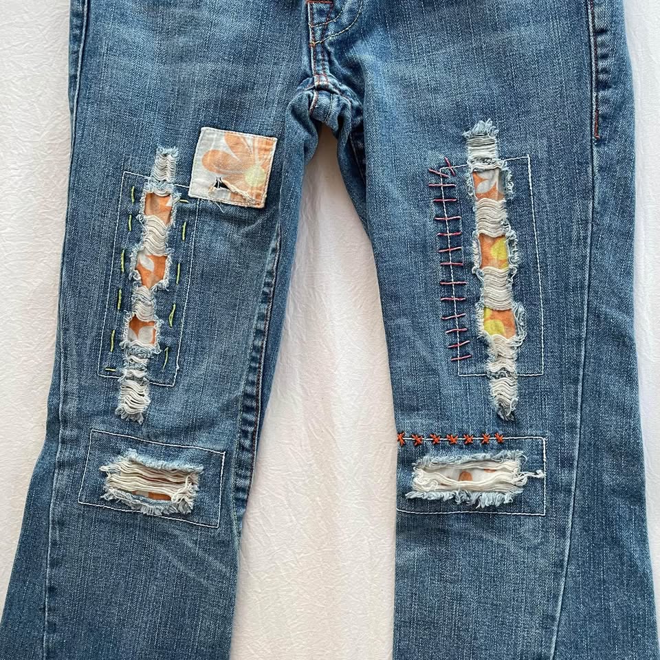 True Religion Patchwork Jeans (26) - photo 3
