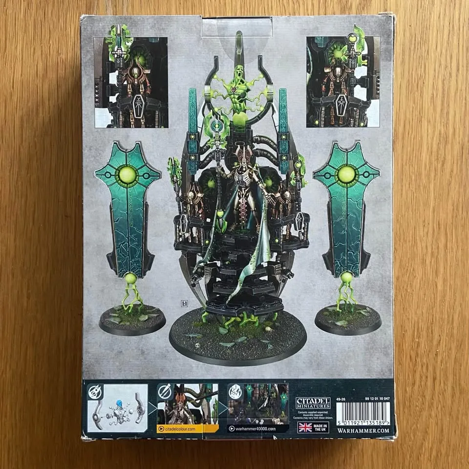 Warhammer 40k Necrons Szarekh, The Silent King GW NEW NIB image indicator(2)