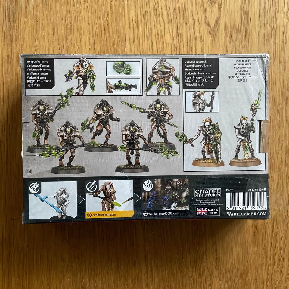 Warhammer 40k Necron Triarch Praetorians/Lychguard NEW NIB - photo 2