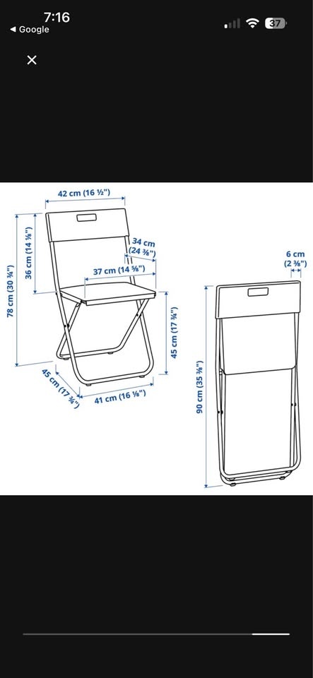 New IKEA Folding Chairs - 3 Pack - photo 3