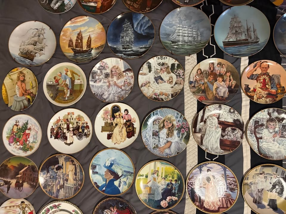 66 Collector Plates & Extra Stands - $180 - photo 4