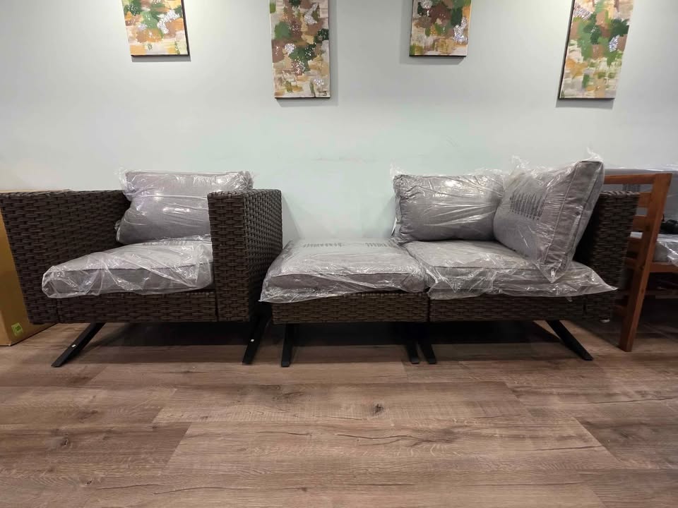 Boydston 4-Piece Outdoor Patio Seating Set – Brand New - photo 2