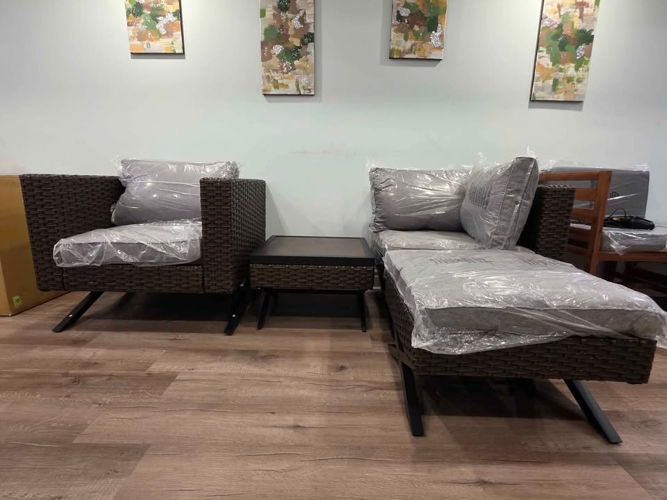 Boydston 4-Piece Outdoor Patio Seating Set – Brand New - photo 3